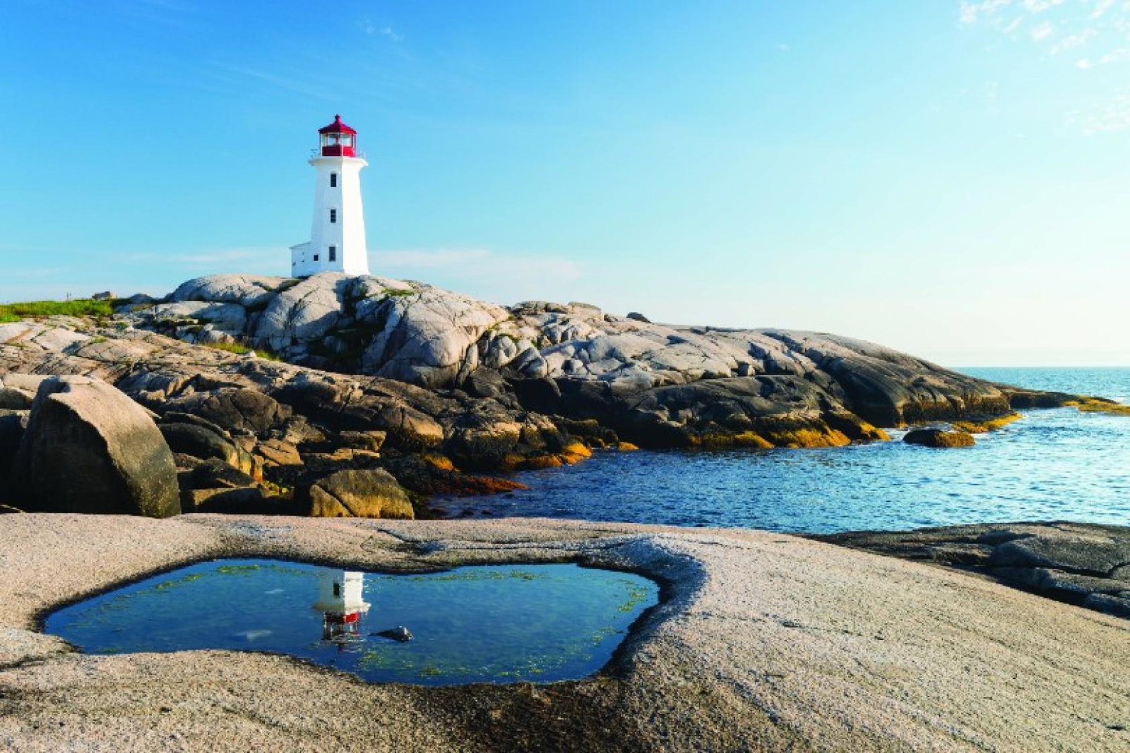 Highlights of the tour include a visit to Peggy's Point lighthouse