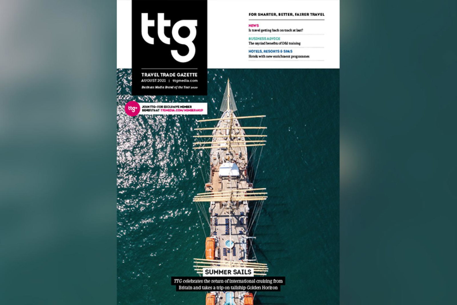 The August edition of TTG is out now