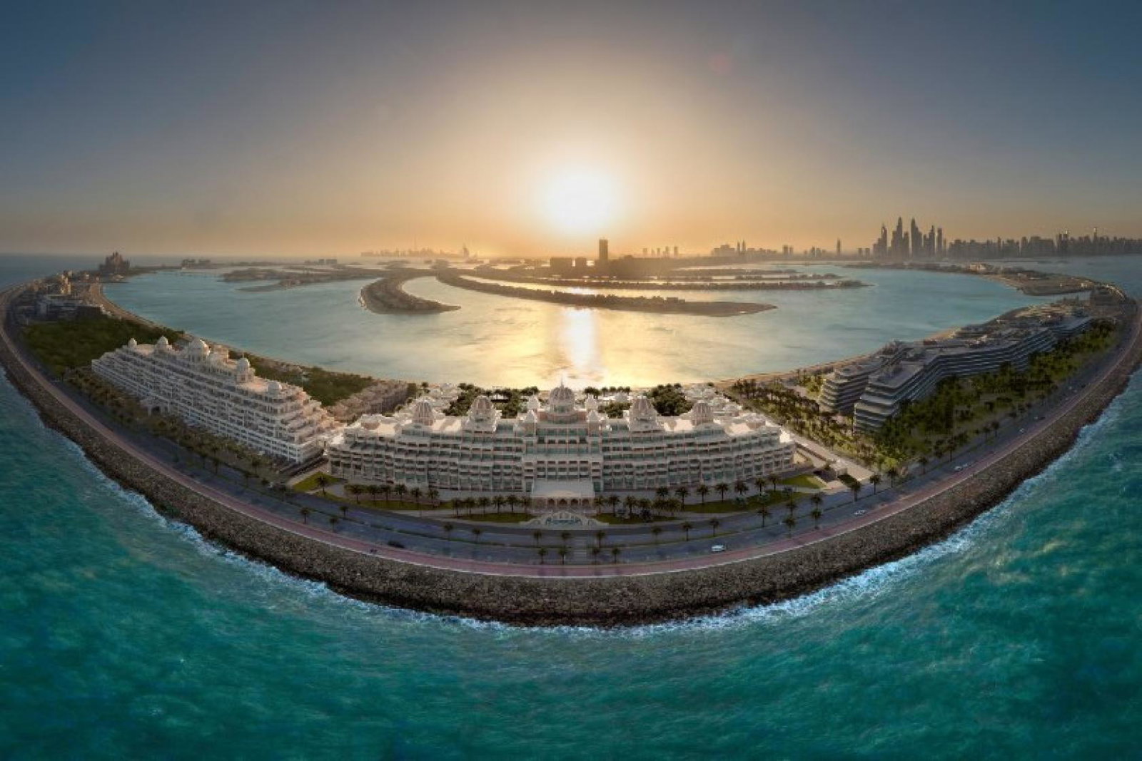 Raffles The Palm was among a number of Dubai Tourism trade show exhibitors