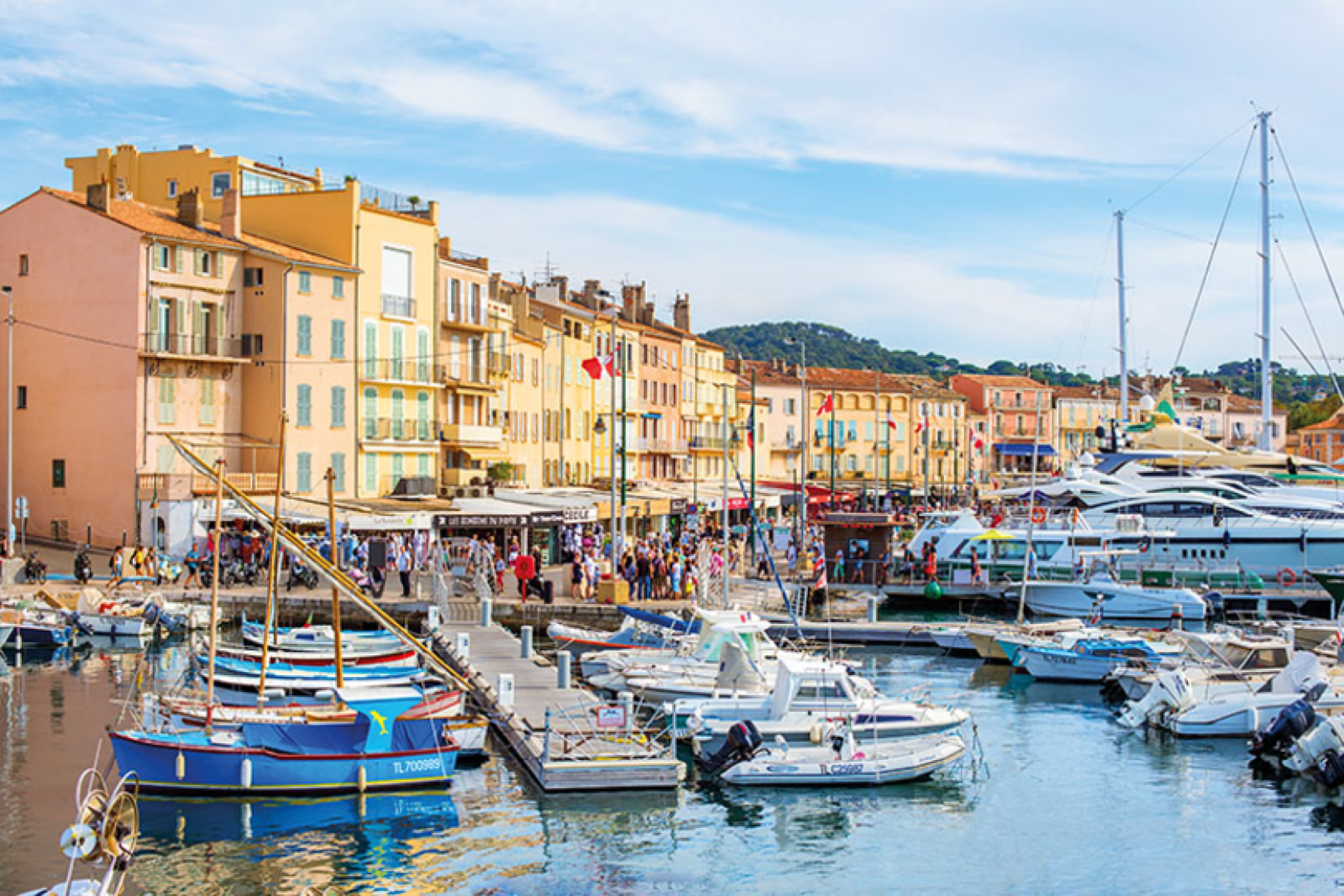 The resort villages of La Mole and Grimaud were among those affected