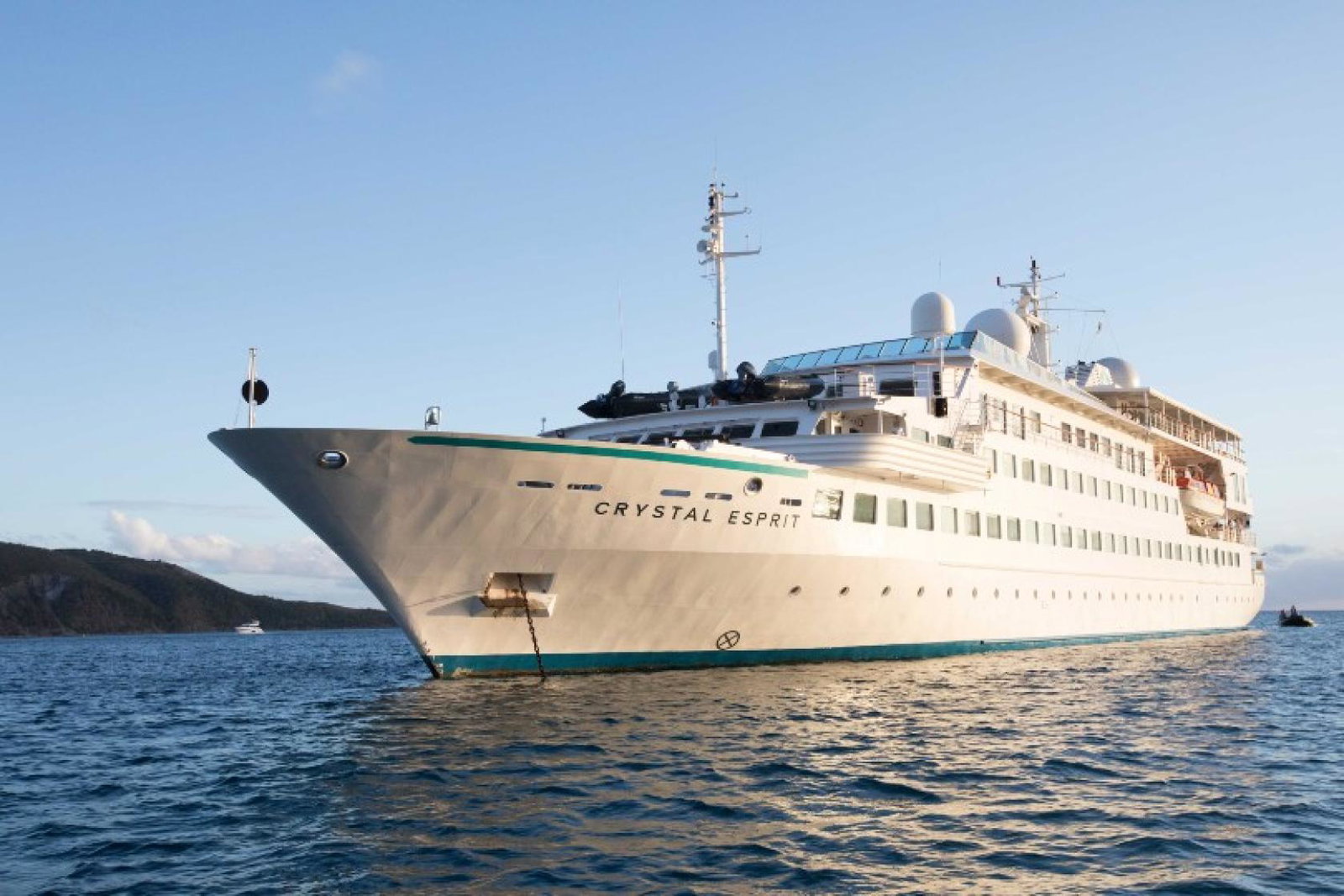 A spokesperson for the line said: "We extend our heartfelt gratitude to the officers and crew who worked passionately to make Crystal Esprit a unique vacation"