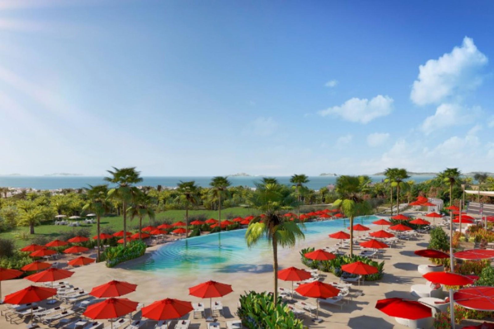 Magna Marbella will offer 14 hectares of garden, five swimming pools, a family waterpark, an adult-only "zen zone", two restaurants, a "gourmet lounge" and three bars