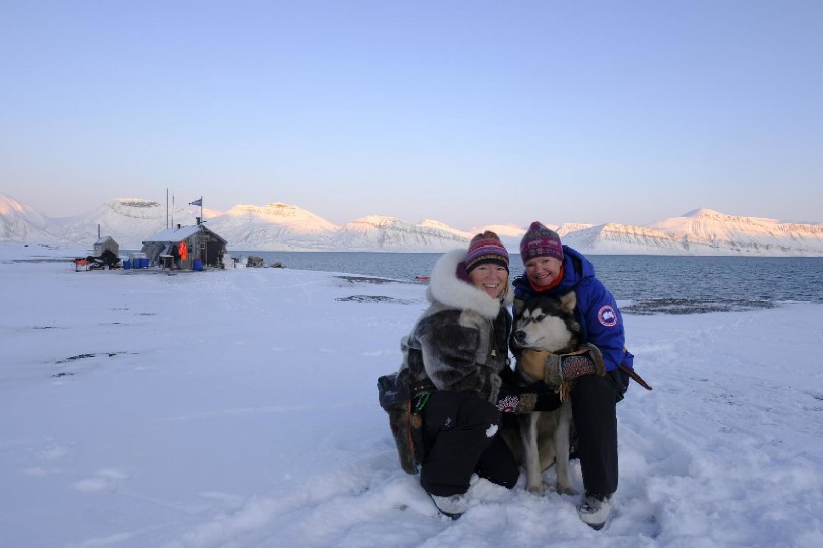 Hurtigruten's Fridtjtof Nansen's godmothers Sunniva Sorby and Hilde Falun Strom