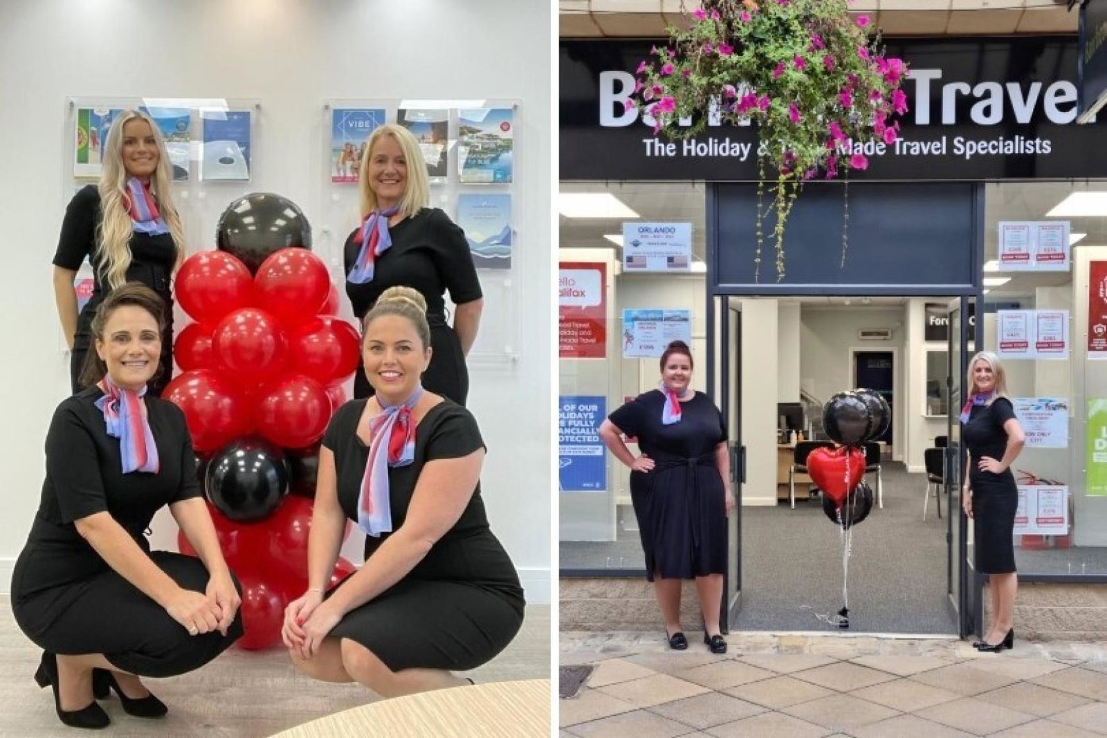 Barrhead's Plymouth store (left) opened on Saturday (11 September) followed by its Halifax branch on Monday (13 September)