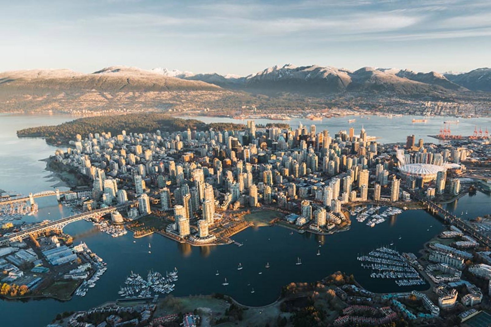 Vancouver is a popular destination for cruise ships
