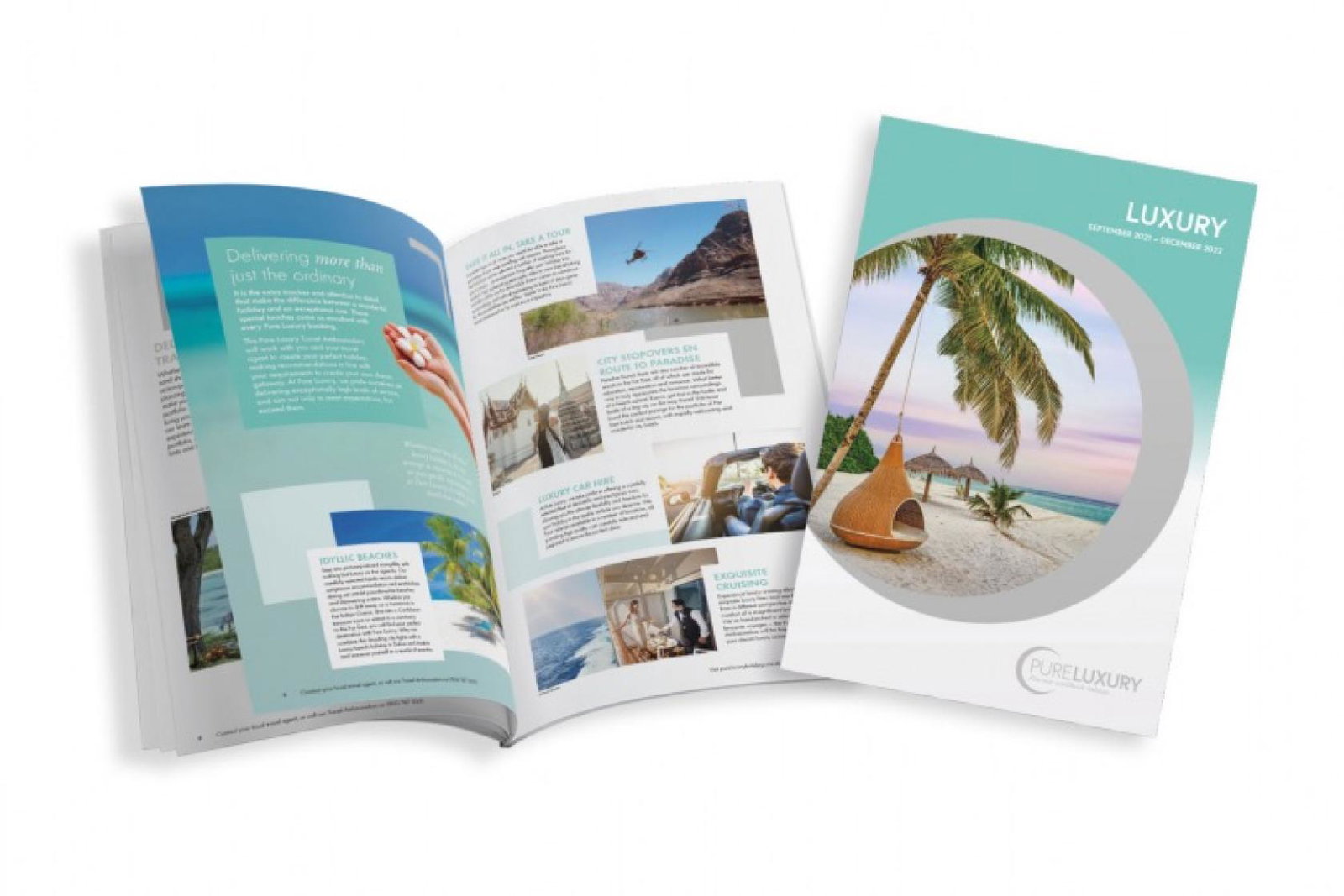Pure Luxury's 224-page brochure features a new standalone Europe section 