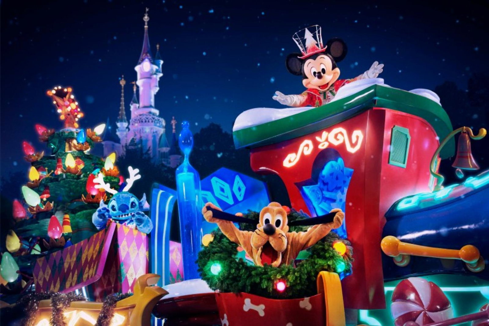 The new offering includes a Christmas themed parade