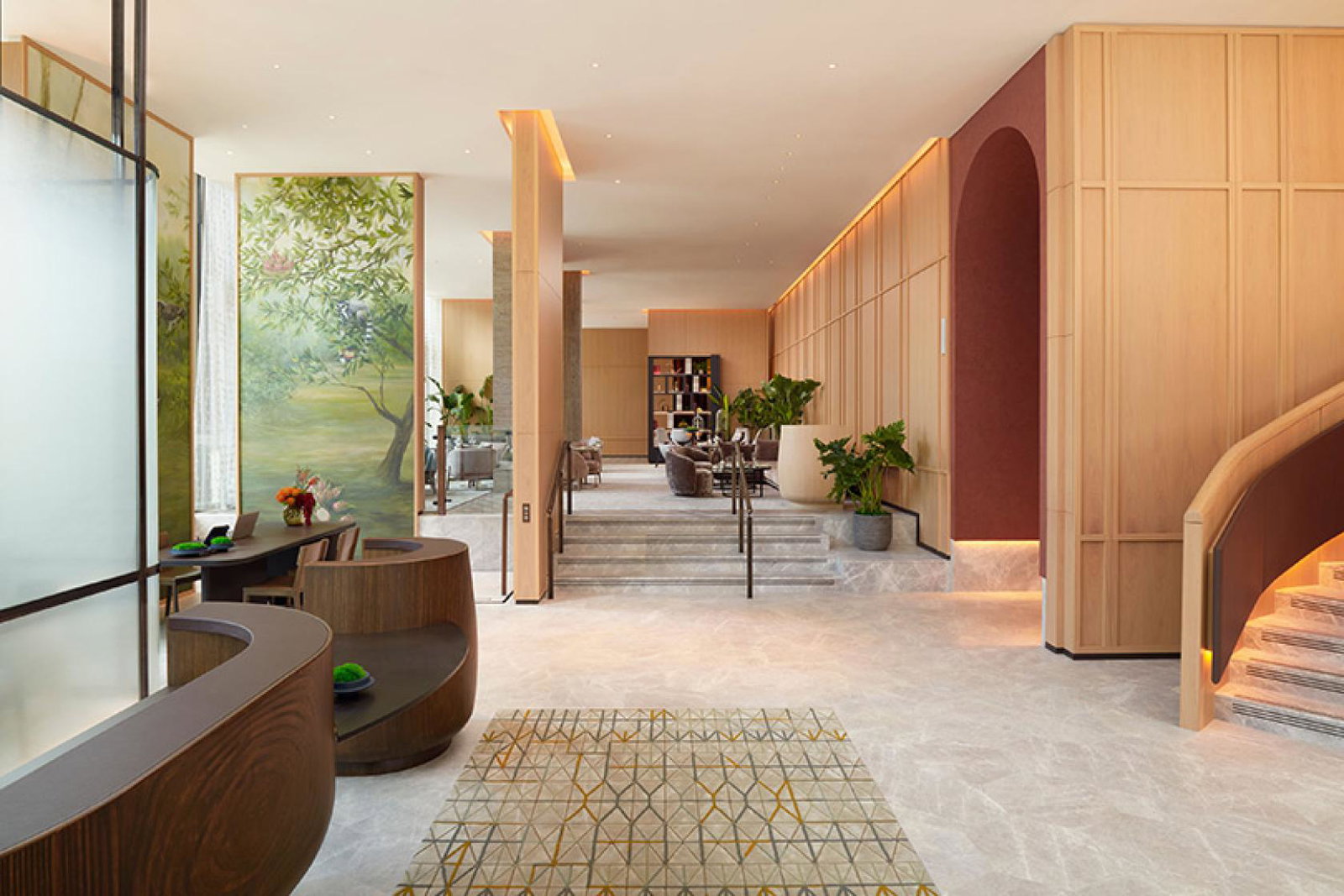 The new Pan Pacific London is designed by Yabu Pushelberg