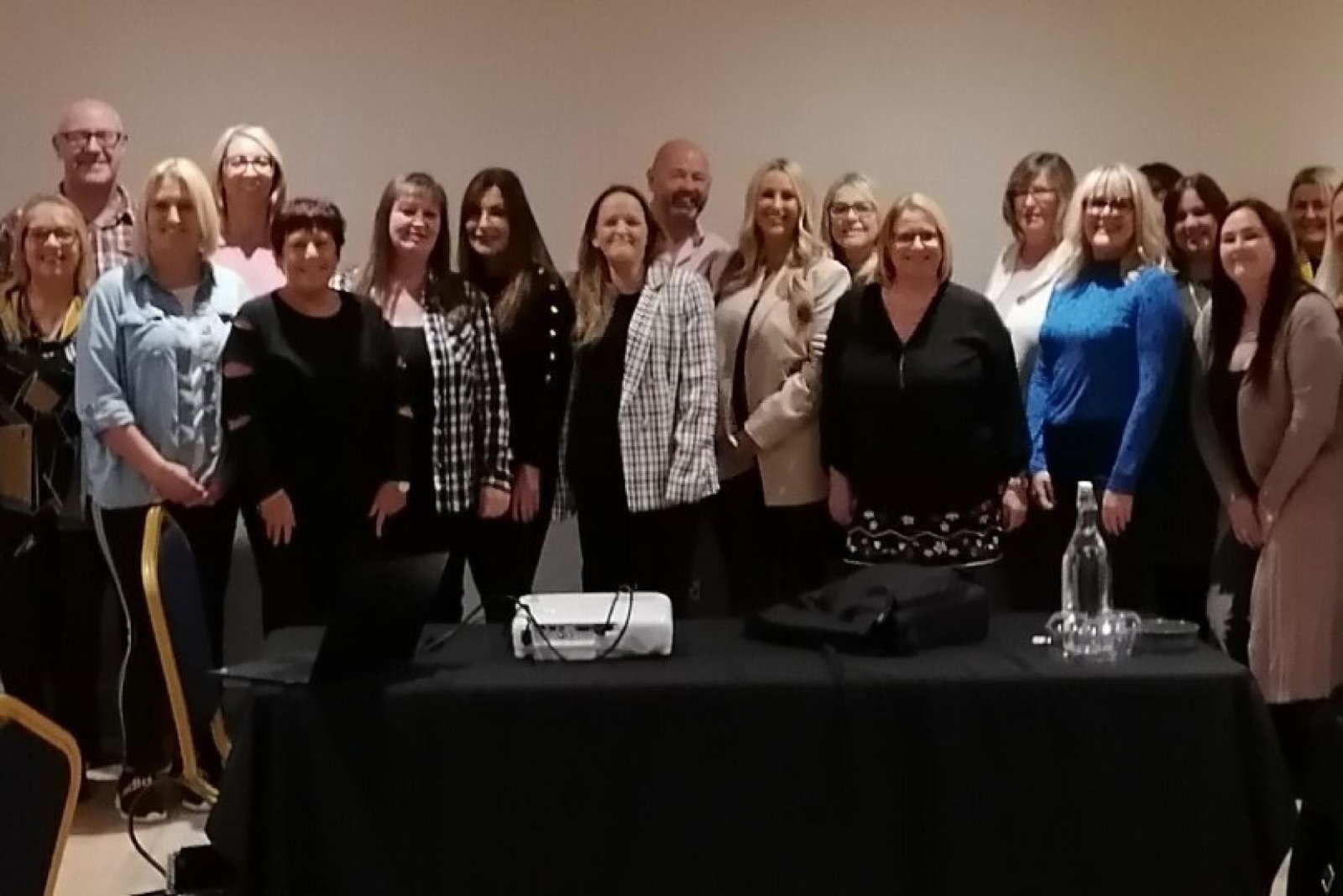 Hays North West management and branch managers held their first in-person meeting since late 2019