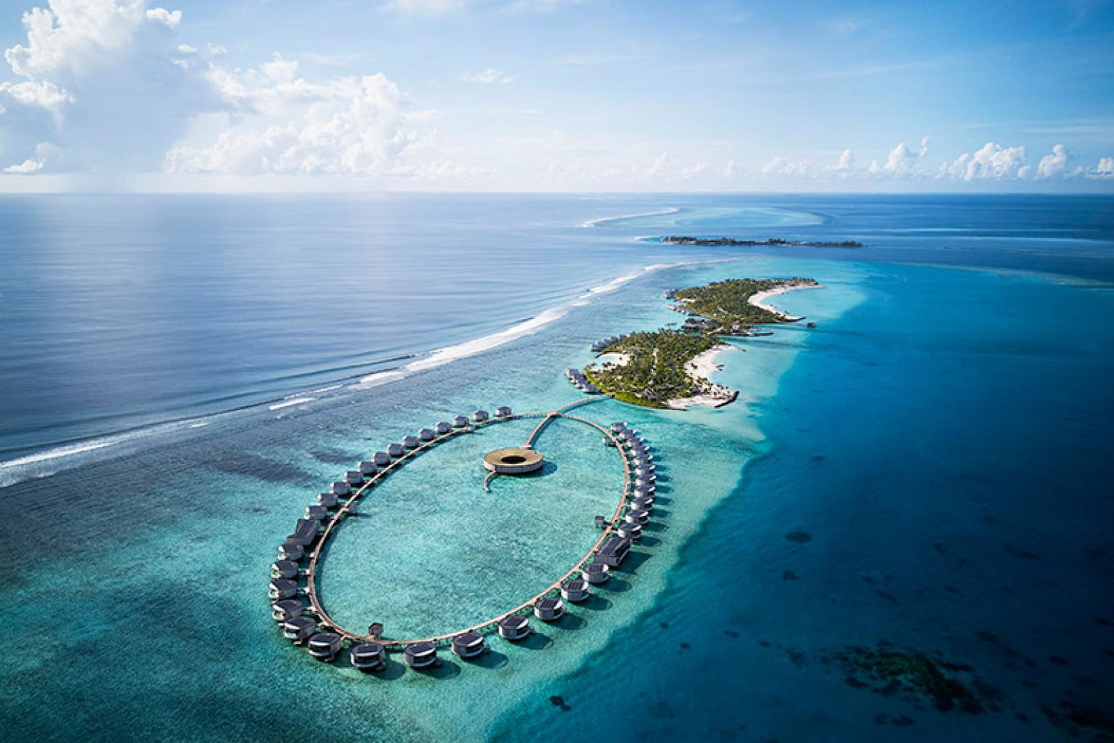 The Kerry Hill-designed resort marks Ritz-Carlton's debut in the Maldives