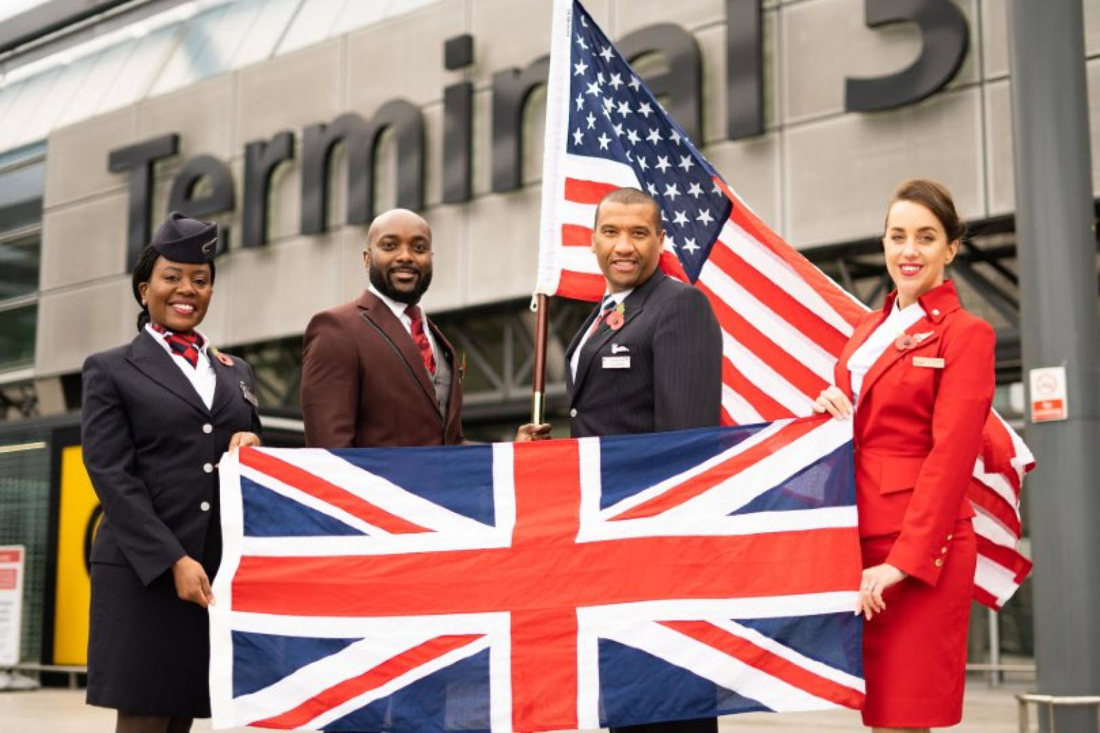 British Airways and Virgin Atlantic have come together to celebrate the reopening of the US