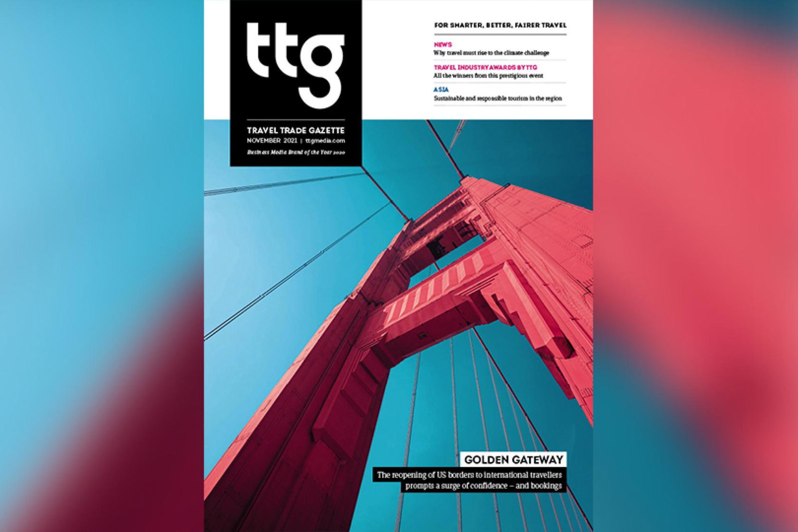 The November edition of TTG is out now, with a strong US travel theme
