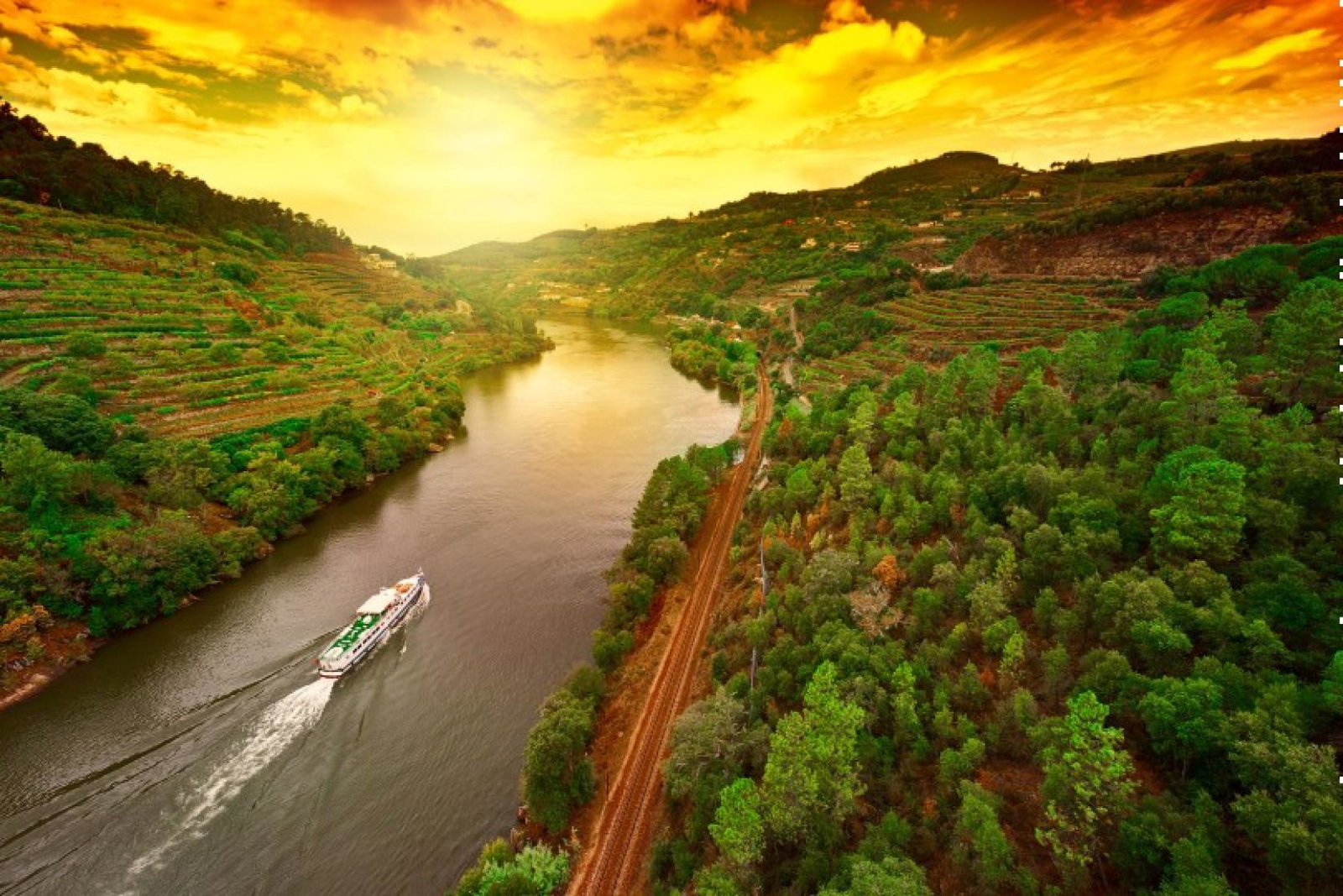 The itineraries cover countries such as France, Germany, Portugal, Hungary and the Netherlands