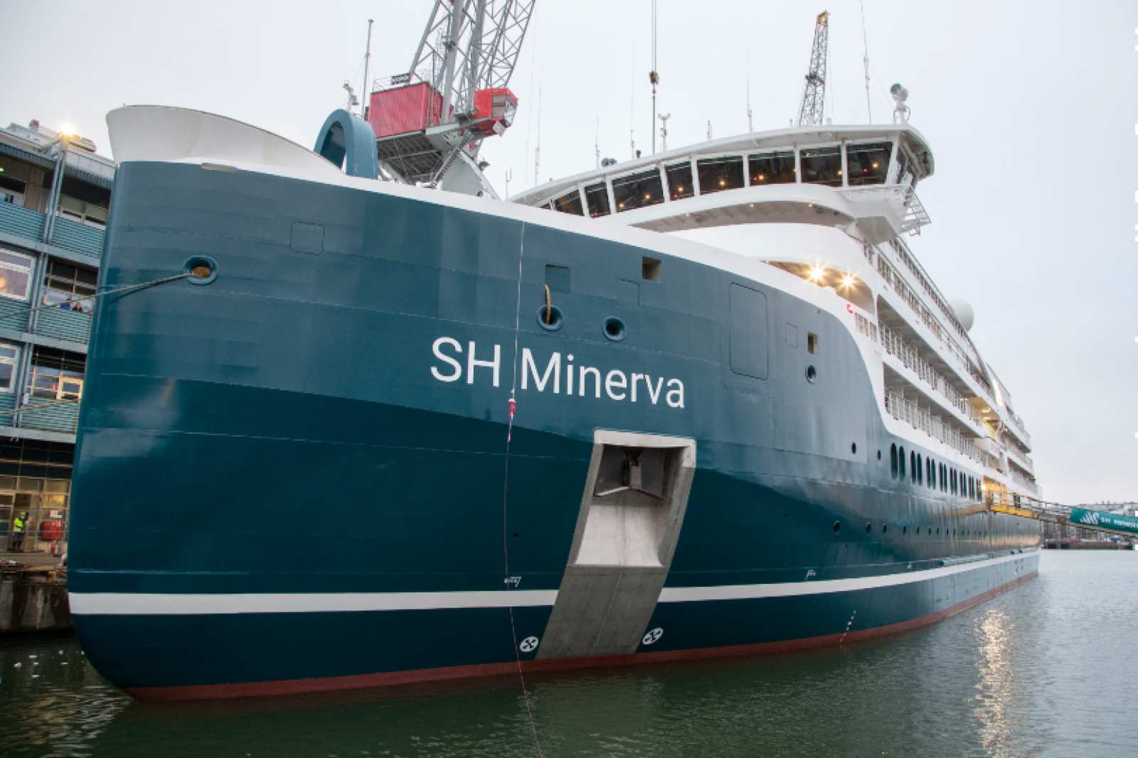 Minerva is scheduled to depart the shipyard early next week