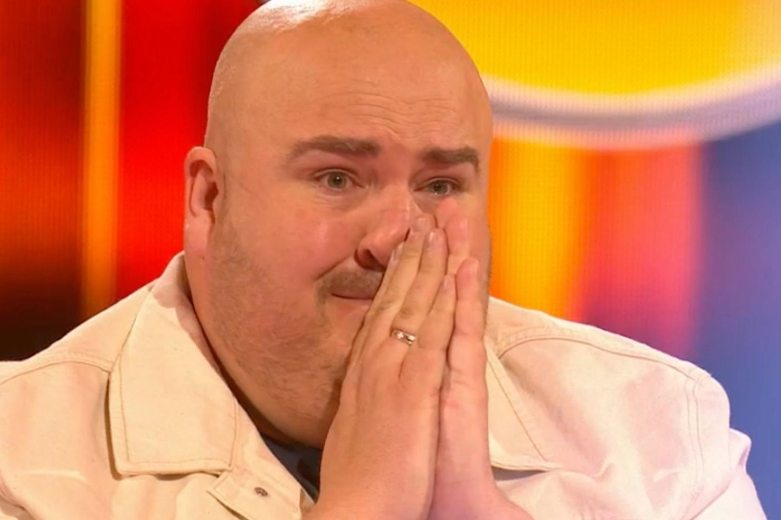 Lowrey-Heywood was overcome with emotion after he found out he had answered correctly 