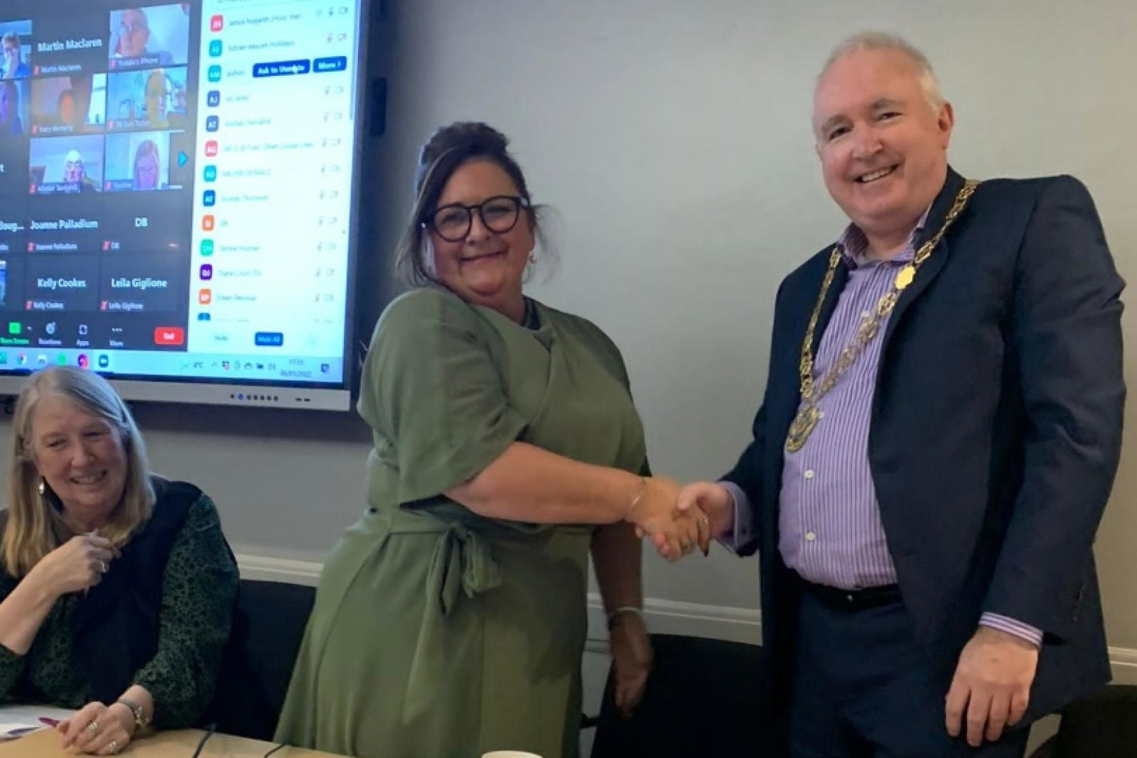 Mike Tibbert is confirmed in the role of president of the SPAA by outgoing president Joanne Dooey