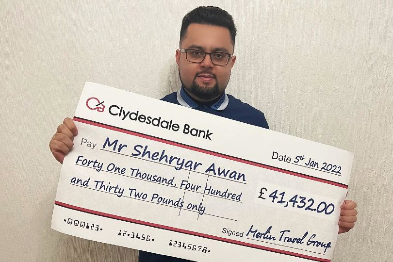 Shehryar Awan from Exquisite Escapes earned more than £41,000 in commission from December departures
