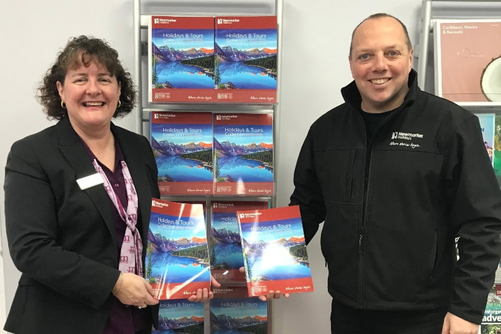 Newmarket Holidays head of trade sales Richard Forde at Miles Morgan Travel in Cirencester