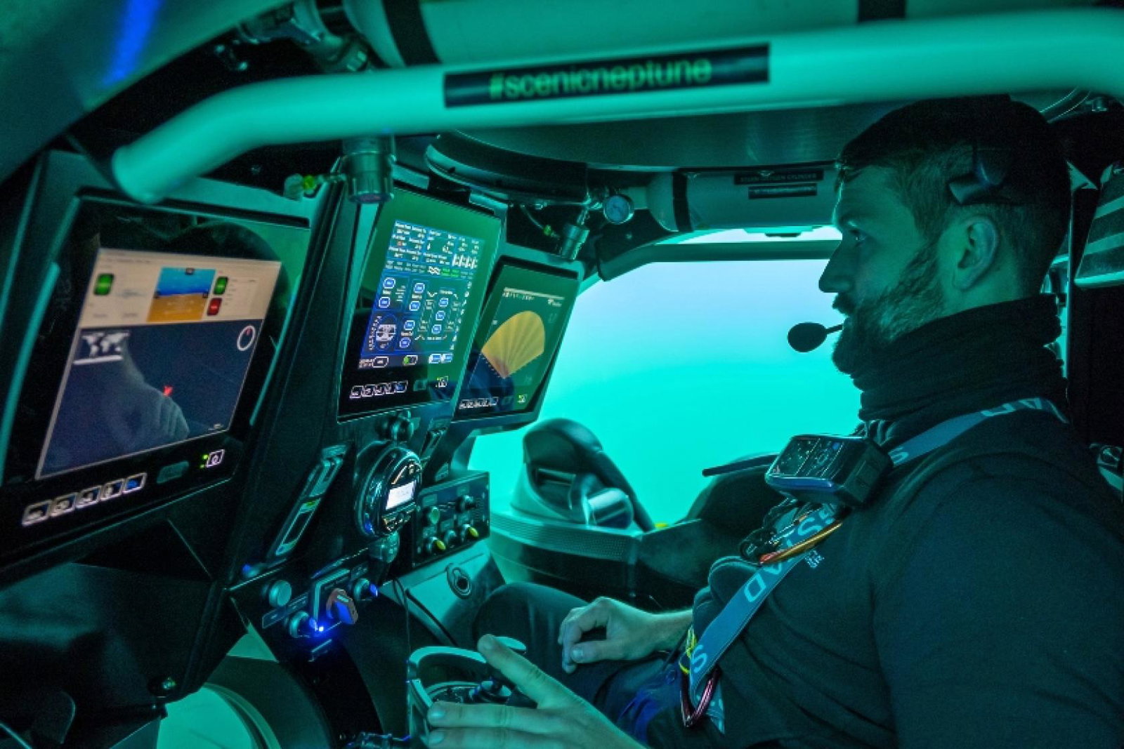 The dive was the first of its kind in South Georgian waters since the Falklands War
