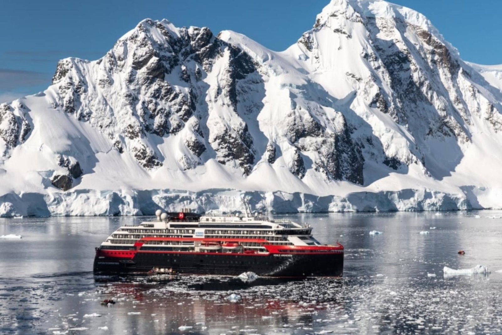 The line's new series of 'Grand Expedition' cruises includes three Pole-to-Pole expeditions (Credit: Oscar Farrera / Hurtigruten Expeditions)