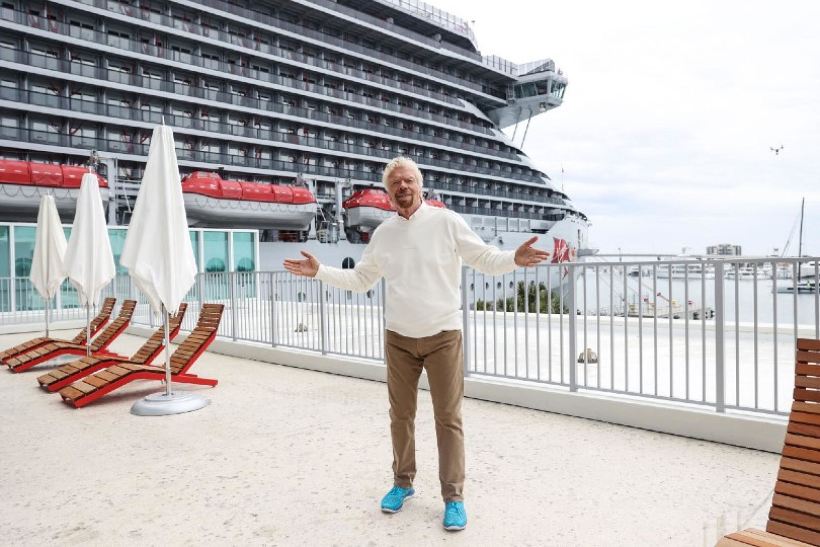 Terminal V will serve as homeport for Scarlet Lady and Valiant Lady (Credit: Virgin Voyages)