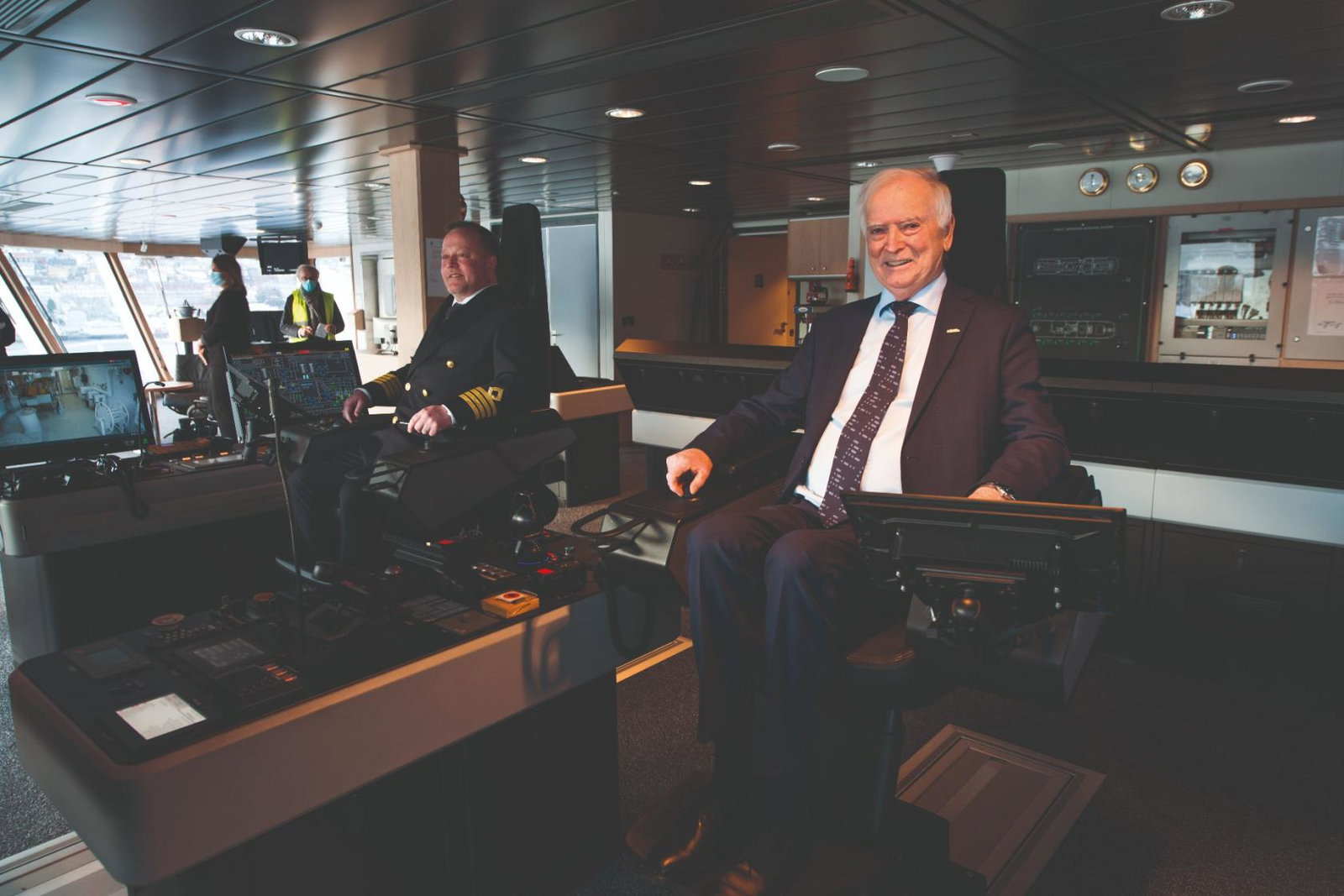 From working on fishing boats as a teen to launching his first cruise ship last year, Per Saevik has always stayed close to the water