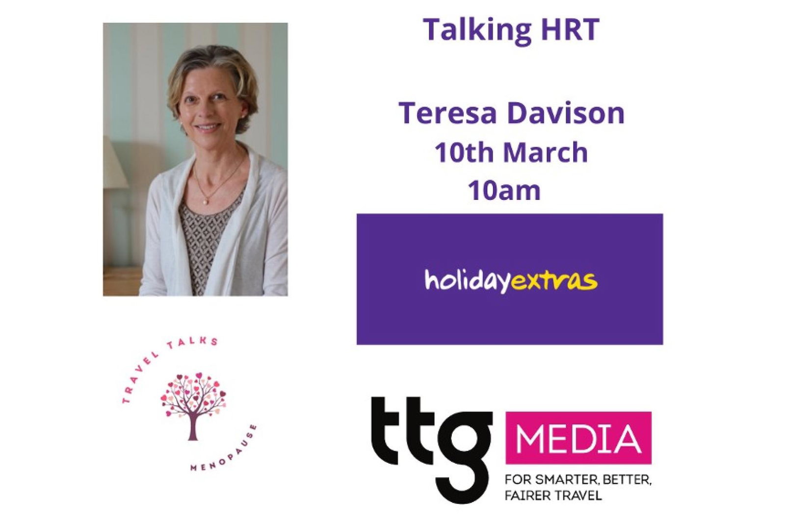 The latest event will take place on 10 March at 10am 