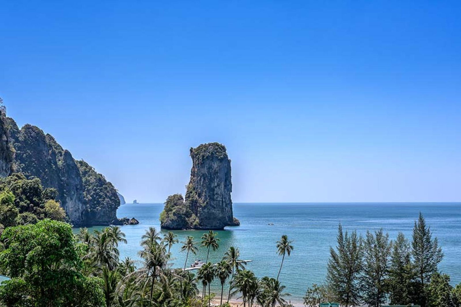 Aerial view of Krabi, Thailand