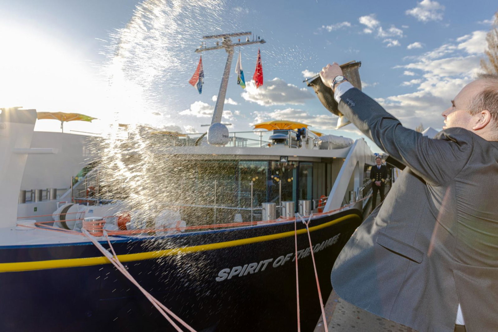 Spirit of the Danube and Spirit of the Rhine were christened last weekend in the Netherlands