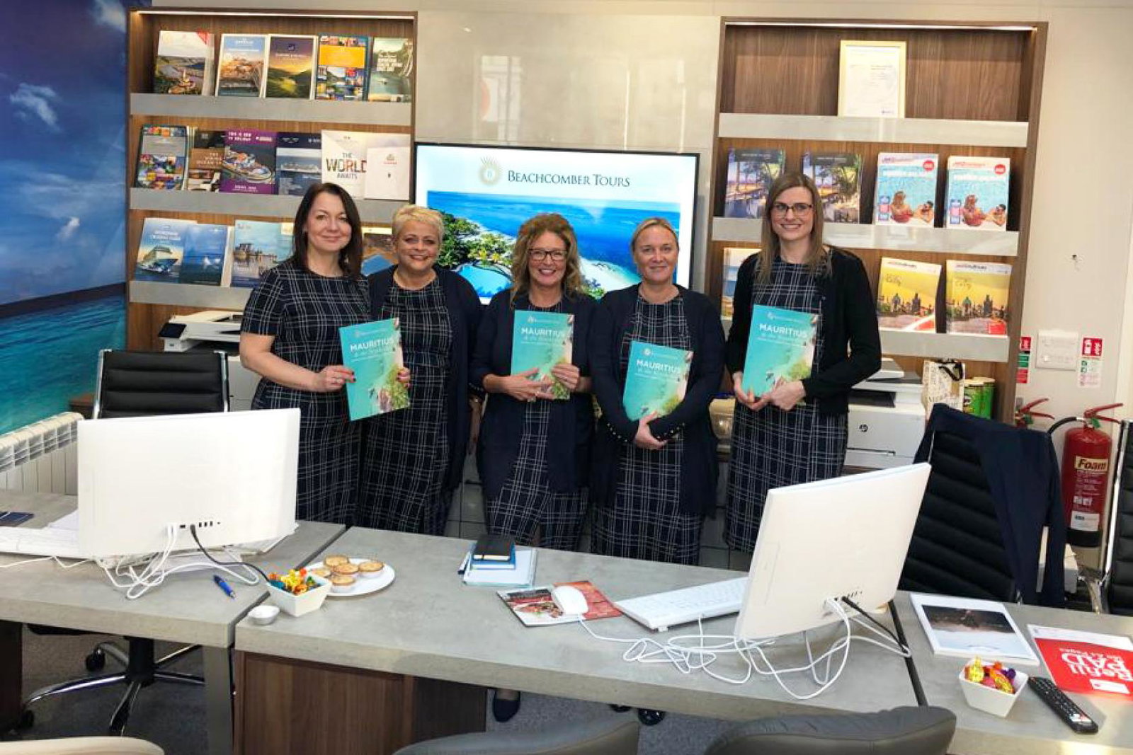 The Travel the Globe team at its Ulverston office