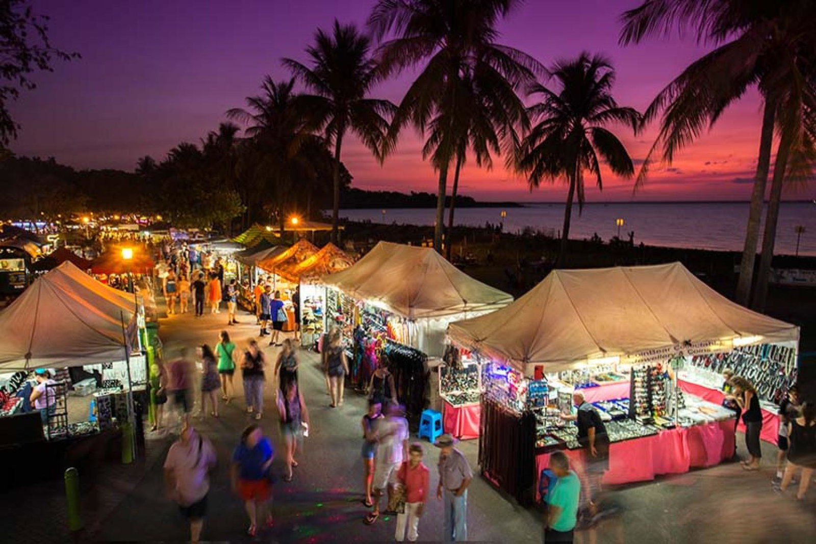 6. The city hosts memorable markets
