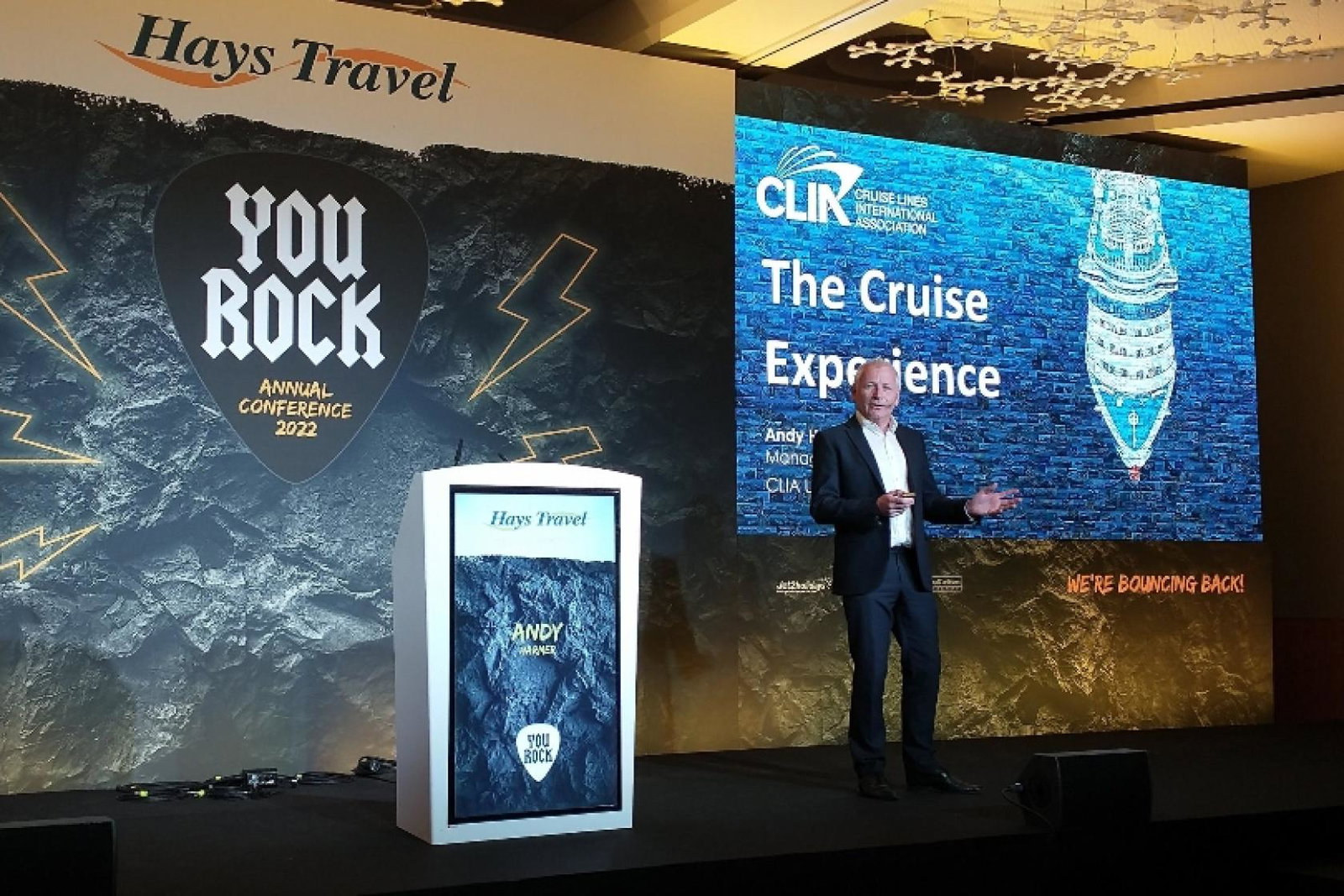 Harmer also said 60% of guests would return to a destination they had previously visited while on a cruise