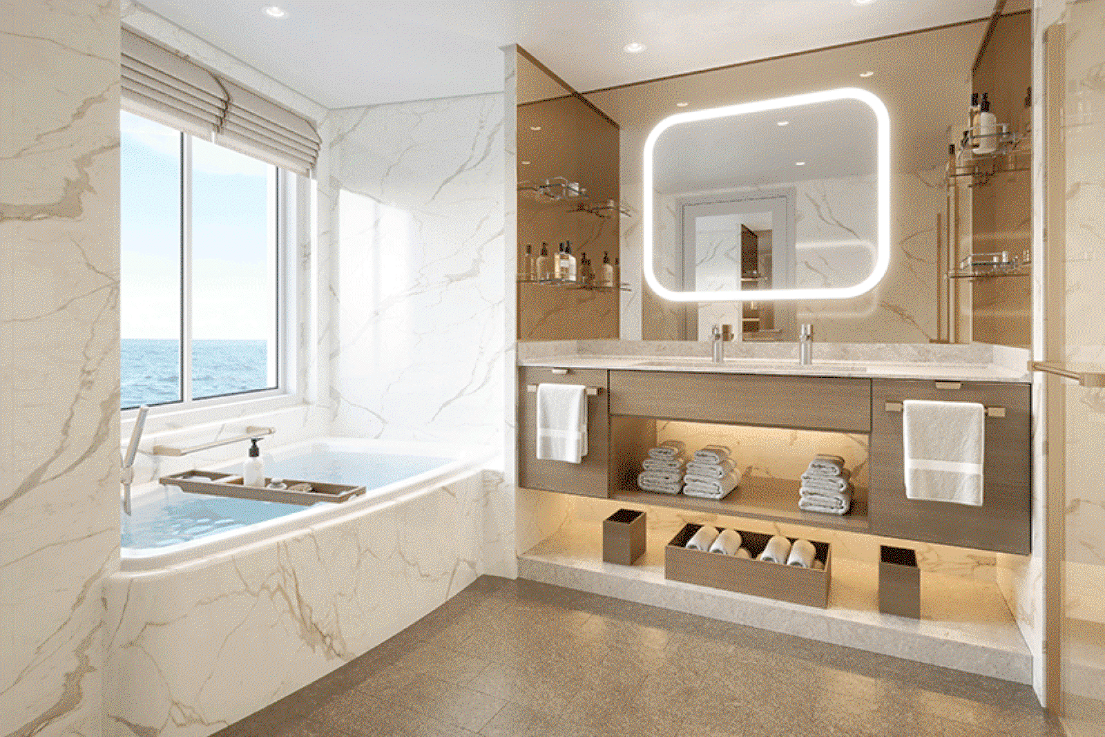 A new-style Grand Suite will be showcased on Silver Nova