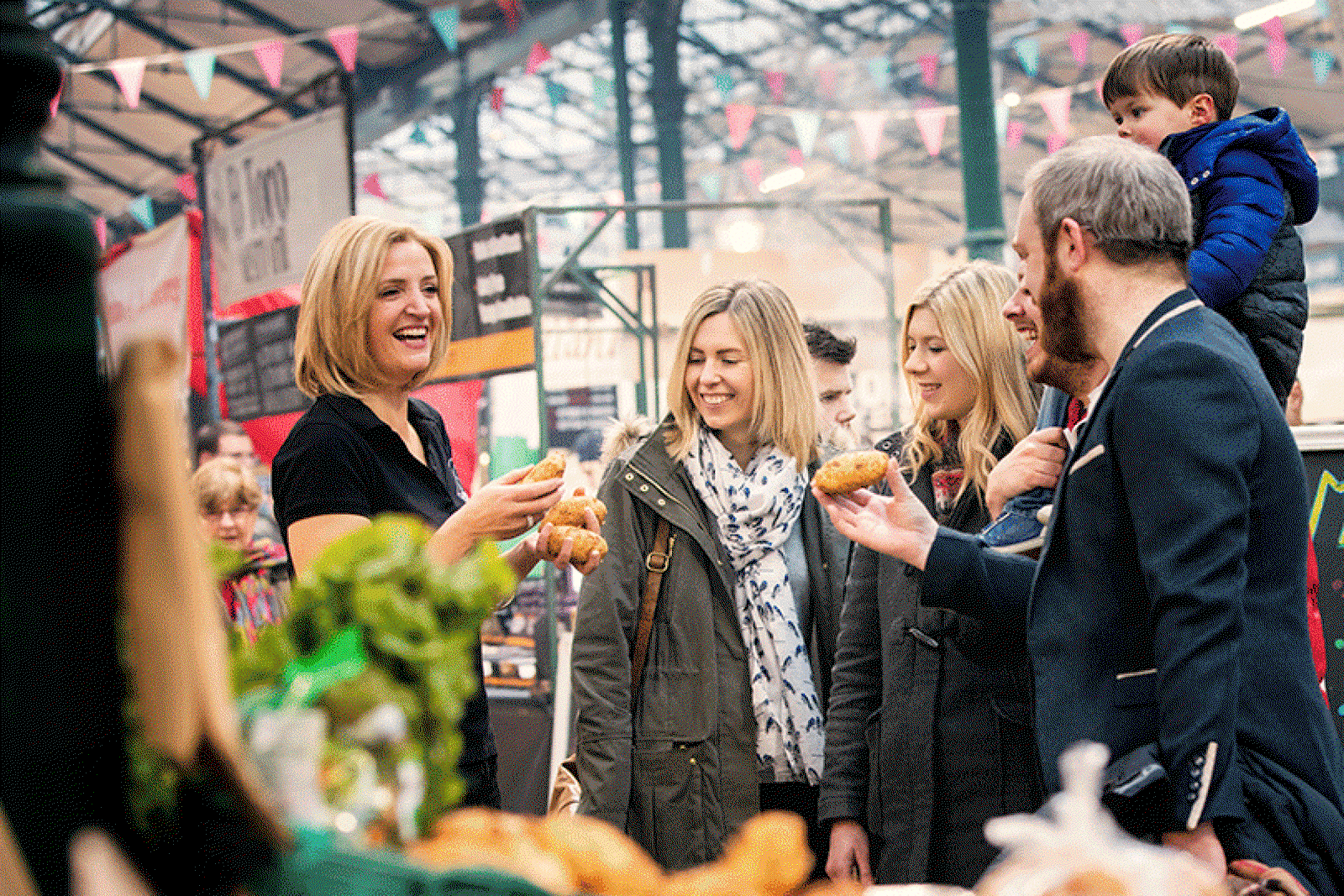 St George's Market is a popular stop for foodies in Belfast