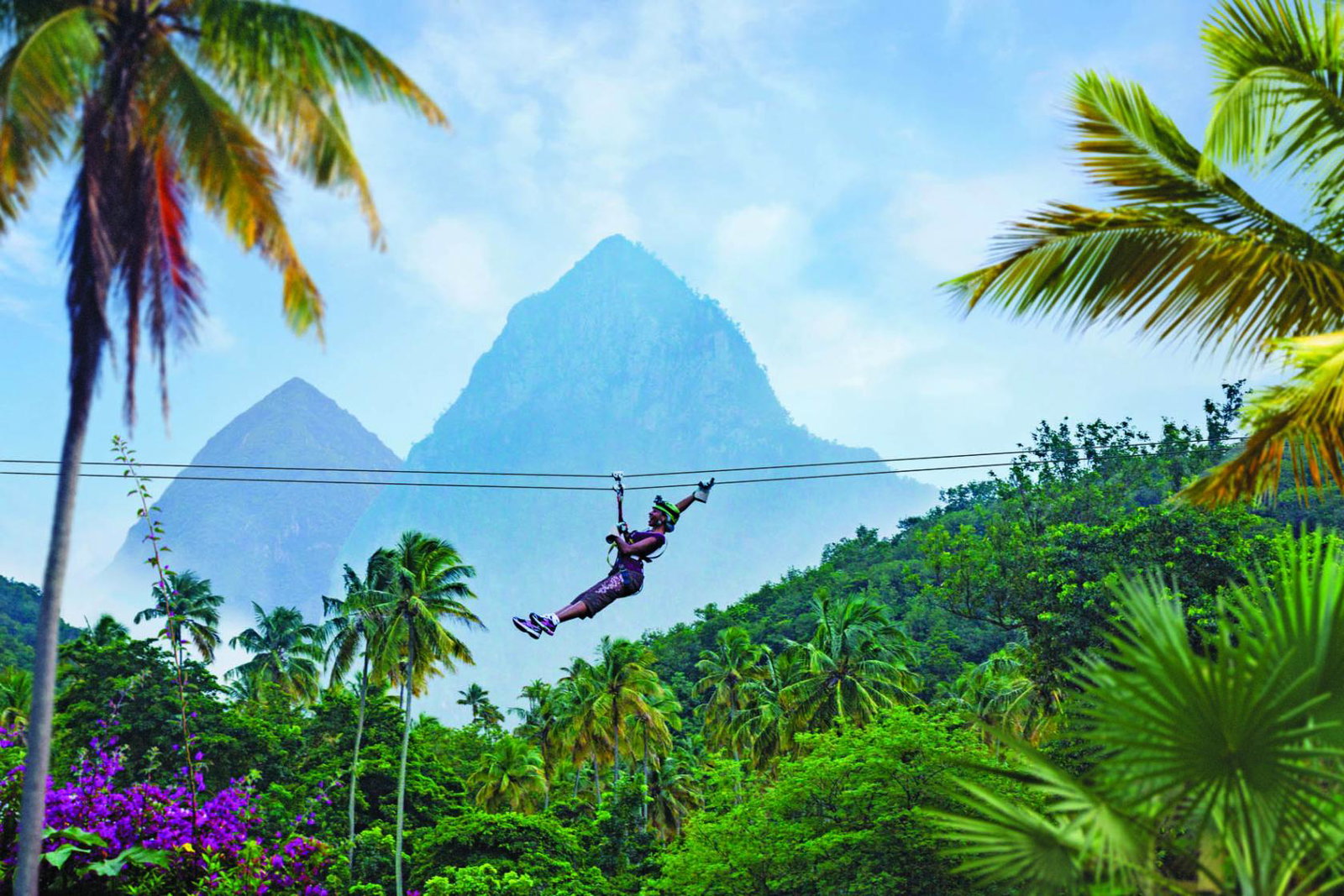 The UK market accounts for 30% of international tourist arrivals to Saint Lucia