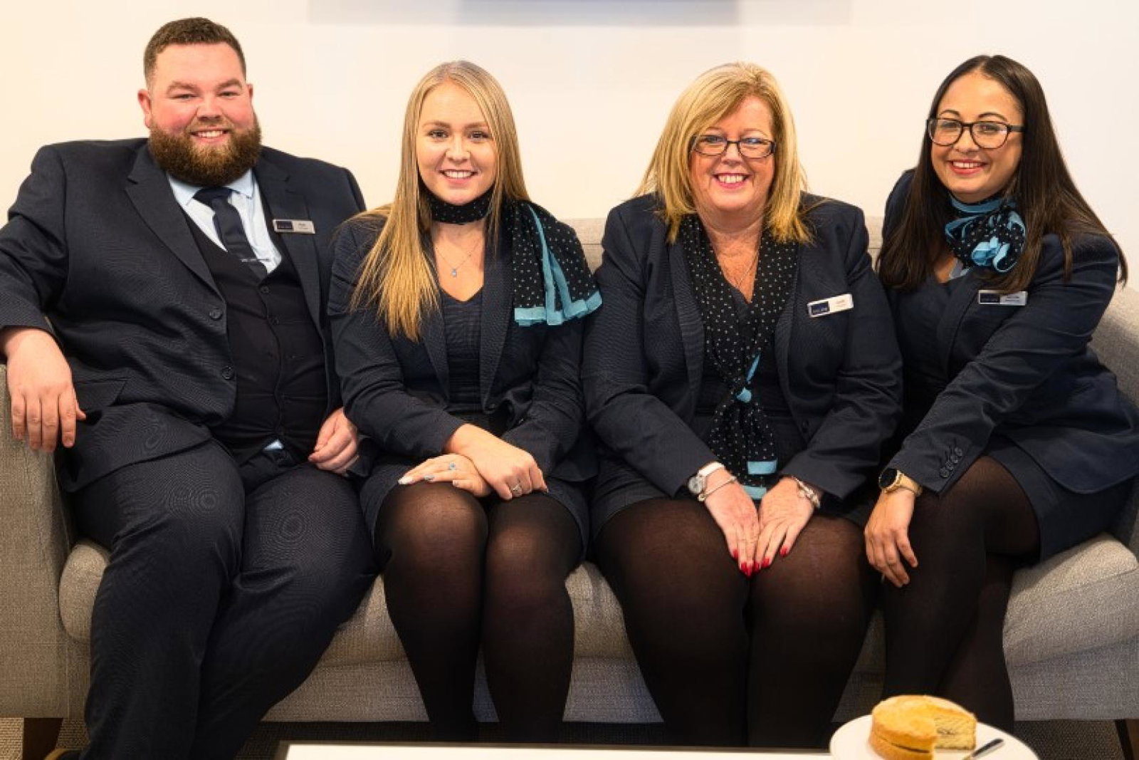 The ArrangeMy Escape team (L-R): Ryan Sowney, Bethany Brandwood, Judith Clarke and Jennifer Lynch
