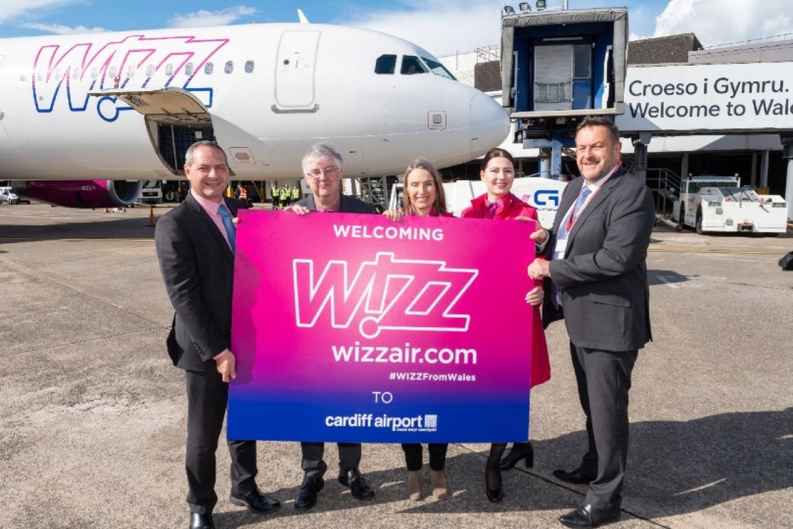 Cardiff chief executive Spencer Birns hailed Wizz's arrival in April ‘a real turning point’ for the South Wales airport