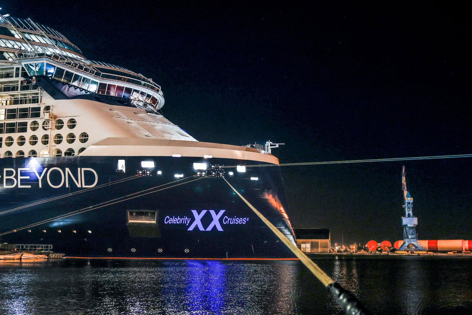 Beyond is due to be delivered during a ceremony in Saint-Nazaire on Wednesday (6 April)
