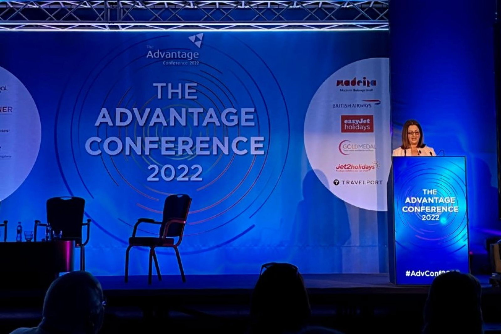 Advantage chief Julia Lo Bue-Said set out the plan at the Advantage conference in Madeira