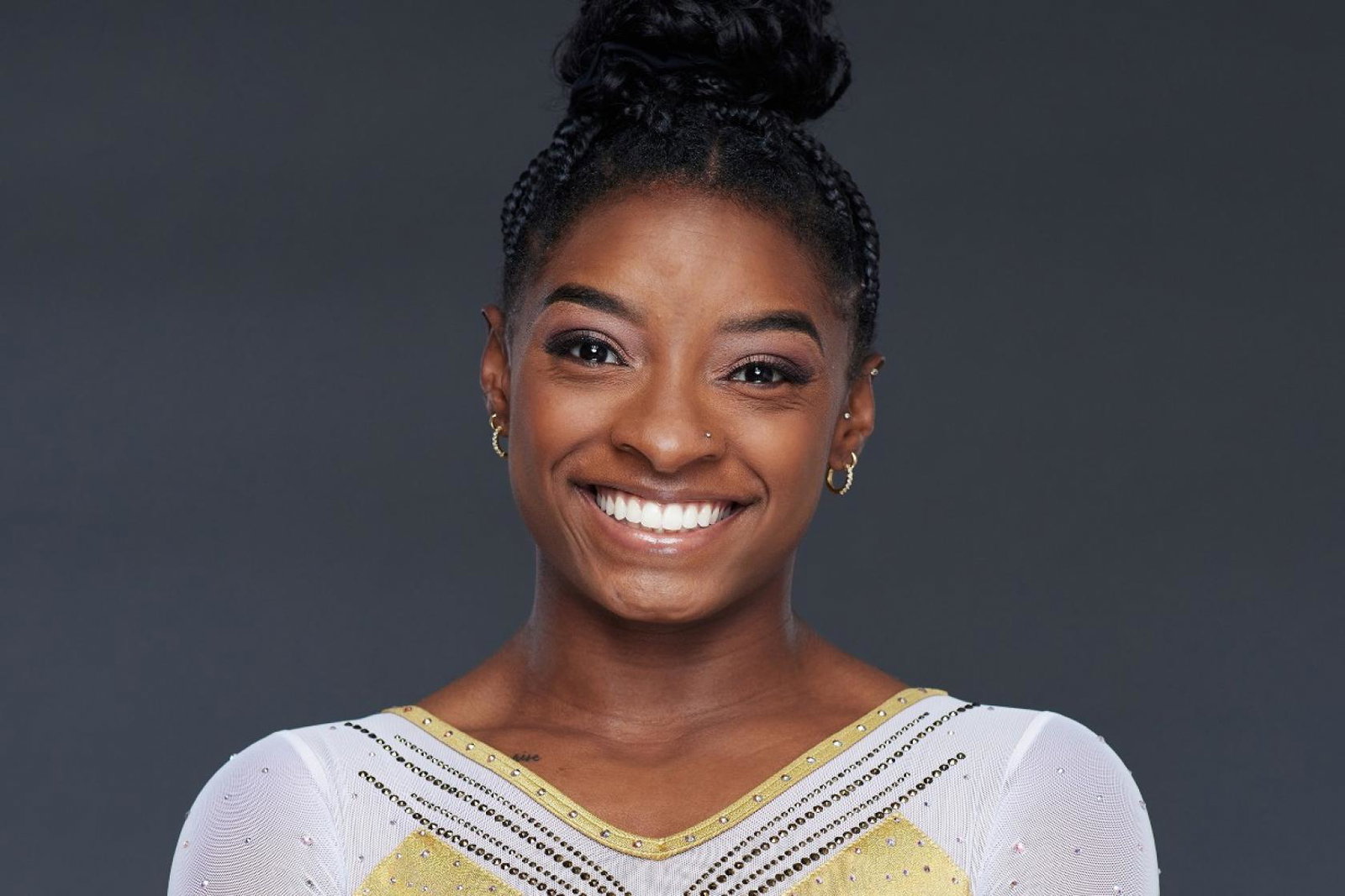 Biles is tied as the most decorated gymnast of all time