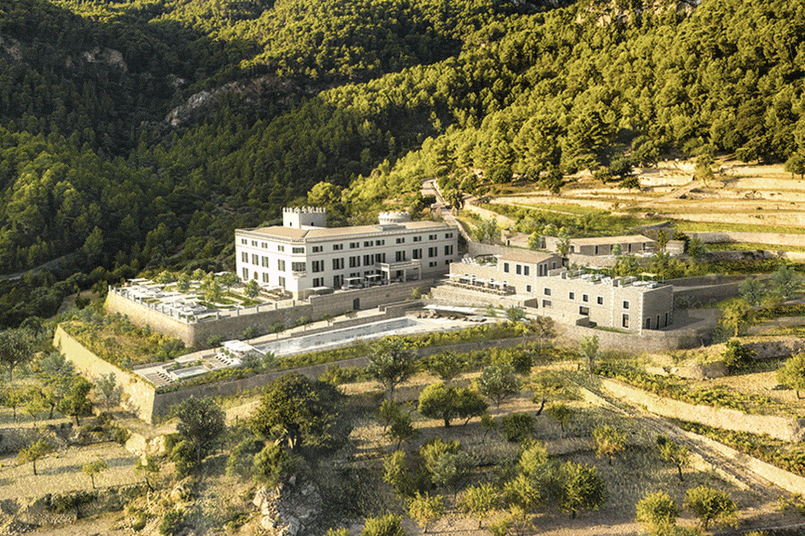 Son Bunyola Hotel will join three villas already within the estate