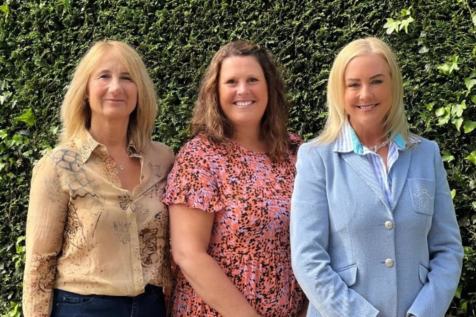 L-R: Lindsey Winterburn, Cherie Richards and Ruth Endacott