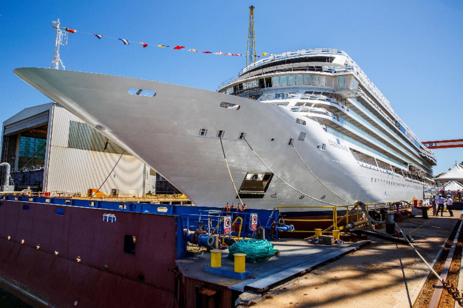 The vessel will be officially named on 17 May