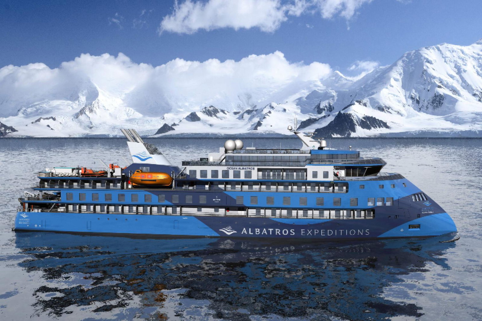 Ocean Albatros will offer an Arctic and Spitsbergen eight-day sailing, with a pre- and post-stay in Oslo, on 7 June
