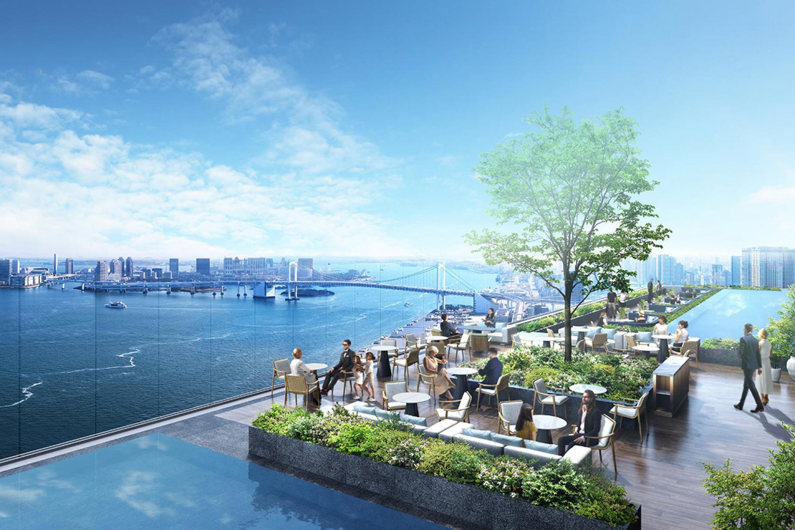 Fairmont's hotel will have views over Tokyo Bay