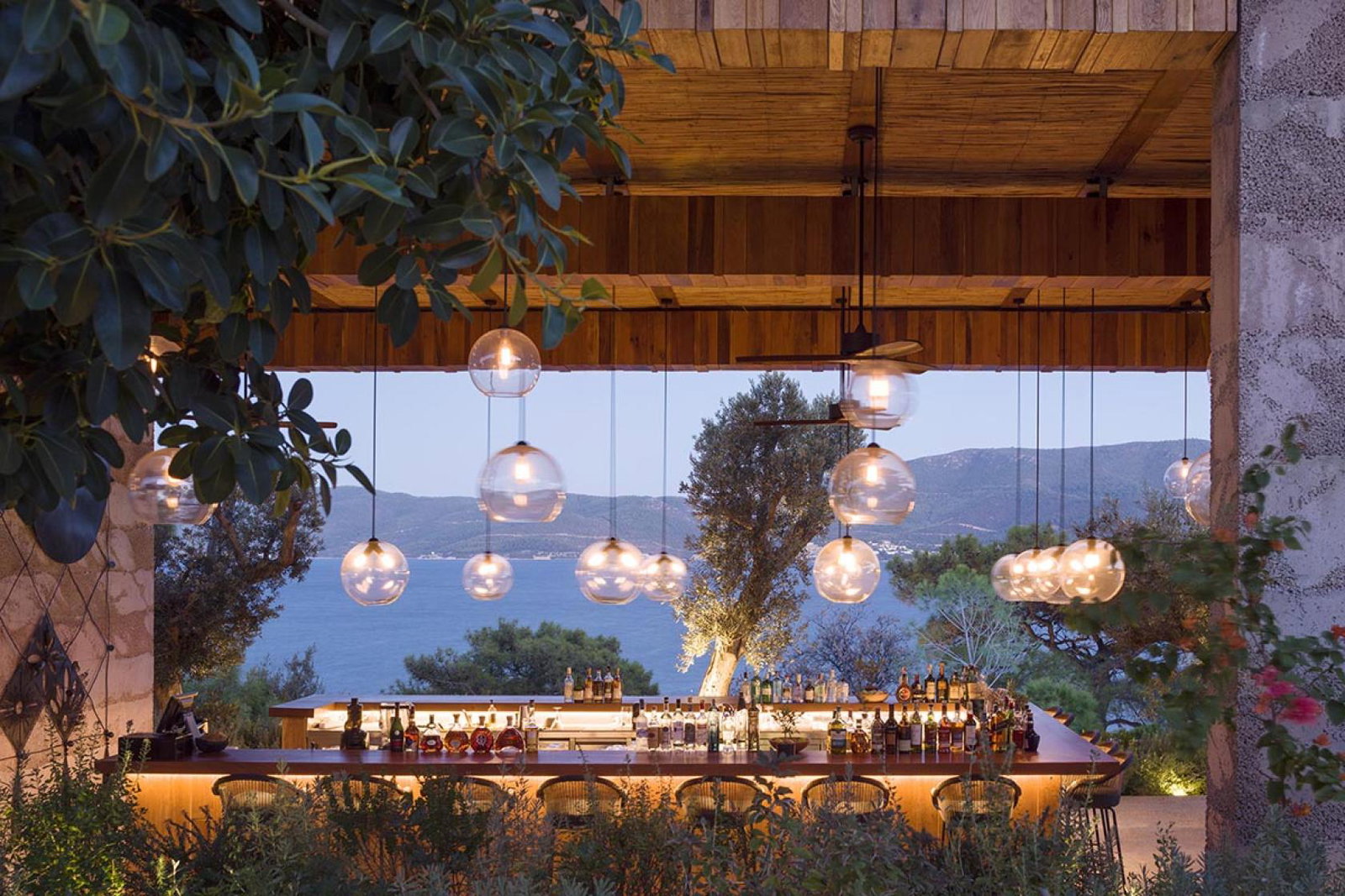 The view from Nobu Bodrum, one of the latest additions for the brand