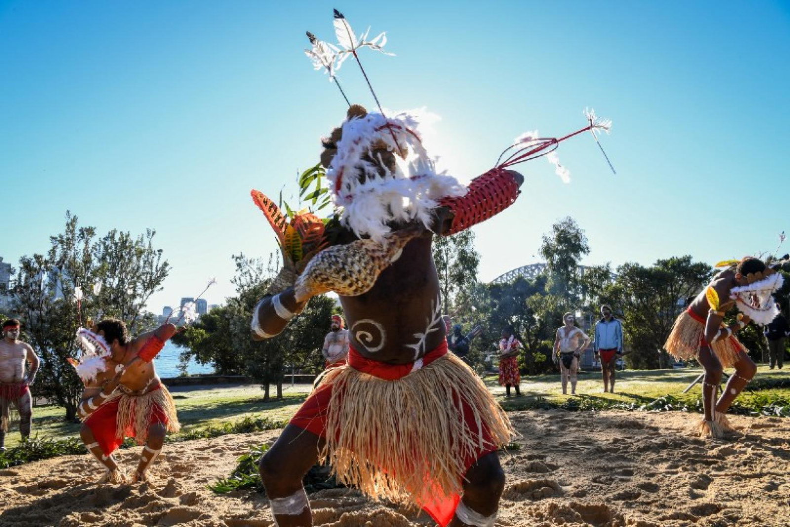 The event featured a celebration of First National culture and tradition (Credit: Tourism Australia)