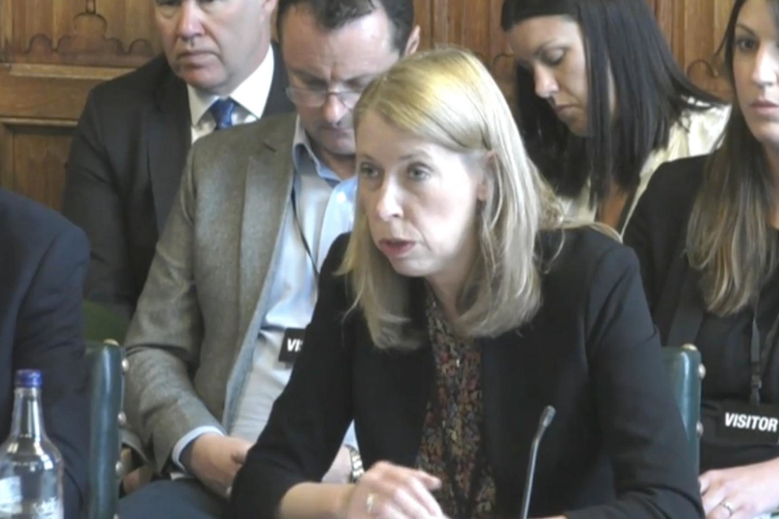 Sue Davies spoke to MPs on Tuesday (14 June) (Credit: Parliament TV)