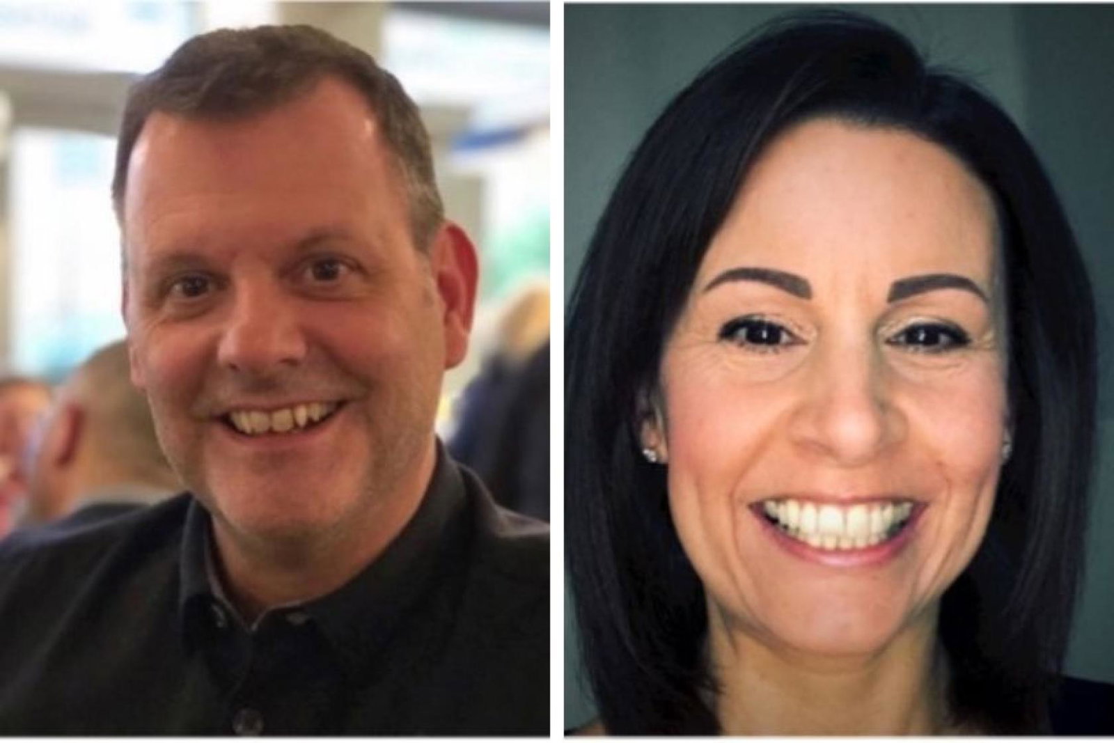 Rob Kinnersley and Mel Gambling