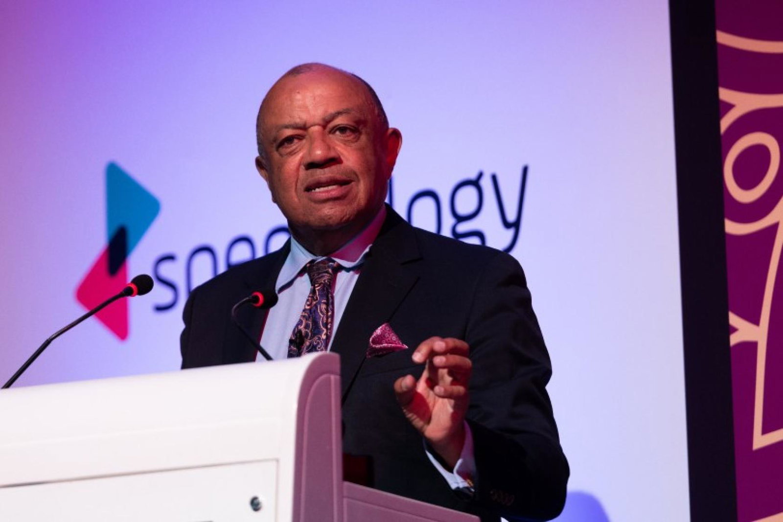 Lord Boateng said it was time to transition from sentiment to strategy (Credit: Arif Gardner/ITT)